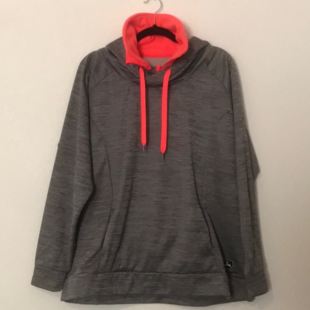 John Deere warm up sweatshirt